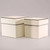 Cream Square Hat Boxes Set of 2