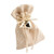 Mini Hearts Hessian Favour Bag