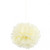 Ivory Pom Pom 15inch