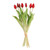 Real Feel Tulip Bunch Red