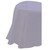 Light Blue/Lilac Round Plastic Table Cover 