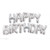 Balloon Bouquet Happy Birthday - Silver 