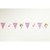 Pink Princess Unicorn Party Flag Banner