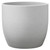 Basel Stone Ceramic Pot Light Grey 12cm