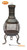 Gardeco Pot Belly Steel Chimenea  Gardeco Pot Belly Steel Chimenea