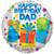 18" Happy Birthday Dad Balloon