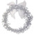 Iridescent Beaded Wreath 32cm - Discontinued