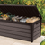 Brushwood 454L Wood Texture Storage Box