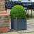 AFK Large Classic Painted Planter - Charcoal