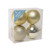 Champagne Shatterproof Baubles (12cm) (4 pieces) Champagne Shatterproof Baubles (12cm) (4 pieces)