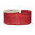 Red Glitter Ribbon (63mm x 10yd) 