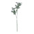 Large Green Glitter Flocked lambs Ear Stem