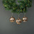 Lorelle 8cm Glass Bauble Gold (Set of 4)