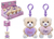 4 Inch Bear Mum Keyring Clip (Assorted Designs)