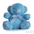 Blue Teddy Bear with Embroidered Paws (15cm) 