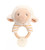 Keeleco Lullaby Lamb Ring Rattle (14cm)