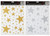 Glitter Stars Window Stickers (2 Assorted) Glitter Stars Window Stickers (2 Assorted)