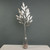 Champagne Metallic Laurel Leaf Spray 