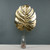 Gold Metallic Monstera leaf (Large)