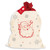 Canvas Glitter Santa Sack 