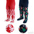 Printed Christmas Tights (2 Assorted Designs: Navy & Red/White)