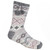 Ladies Fairisle Lounge Sock (Assorted Designs)