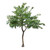 Artificial Japanese Maple Tree Green (2.8M)