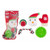 Rubber Christmas Stocking Dog Toys (Pack of 5)