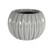 Grey Ribbed Orchid Pot (14.6cm x 10.5cm)