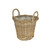 Small Round Basket with Ears & Liner - Discontinued