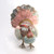 Sage Green & Pink Embroidered Turkey (35cm)