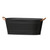 Matte Black Modern Farmhouse Oval Washtub Planter (16inch)