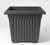 Stewart Corinthian 40cm Square Planter - Black Stewart Corinthian 40cm Square Planter - Black