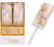 White & Cream Confetti Push Pop (Pack of 2)