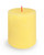 Butter Yellow Bolsius Rustic Shine Candle (80 x 68mm)
