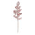 Pink Glitter Feather Spray (H70cm)