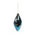 Midnight Blue Glass Droplet Bauble (H12cm)