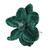 Emerald Velvet Magnolia with Glitter Edge (Dia20cm)