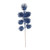 Royal Blue Glitter Feather Stem (H75cm)