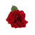 Red Plush Rose with Clip (Dia18cm)
