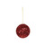 Red Glitter Bauble (Dia10cm) Red Glitter Bauble (Dia10cm)