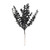 Black Glitter Eucalyptus Bush (H33cm) Black Glitter Eucalyptus Bush (H33cm)