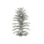 Silver Hanging Pine Cone Decoration (H12cm) Silver Hanging Pine Cone Decoration (H12cm)