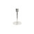 Tulip Covent Garden Candle Stick Raw Silver (H16cm)