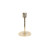 Tulip Covent Garden Candle Stick Raw Bright Gold (H16cm)