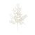 White Glitter Cedar Spray (53cm)