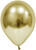 Gold Chrome Latex Balloon - 12 inch (Pk 50)