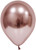 Rose Gold Chrome Latex Balloon - 12 inch (Pk 50)