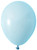 Macaron Blue Round Shape Latex Balloon - 5 inch (Pk 100)