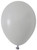Grey Round Shape Latex Balloon - 5 inch (Pk 100)
